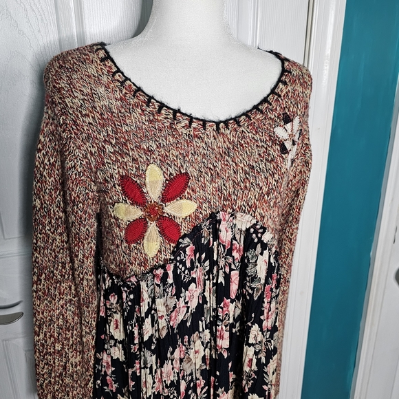 Handmade Upcycled Boho Dress Small-Medium - Picture 8 of 9